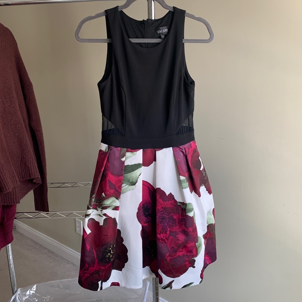 Xscape floral dress
